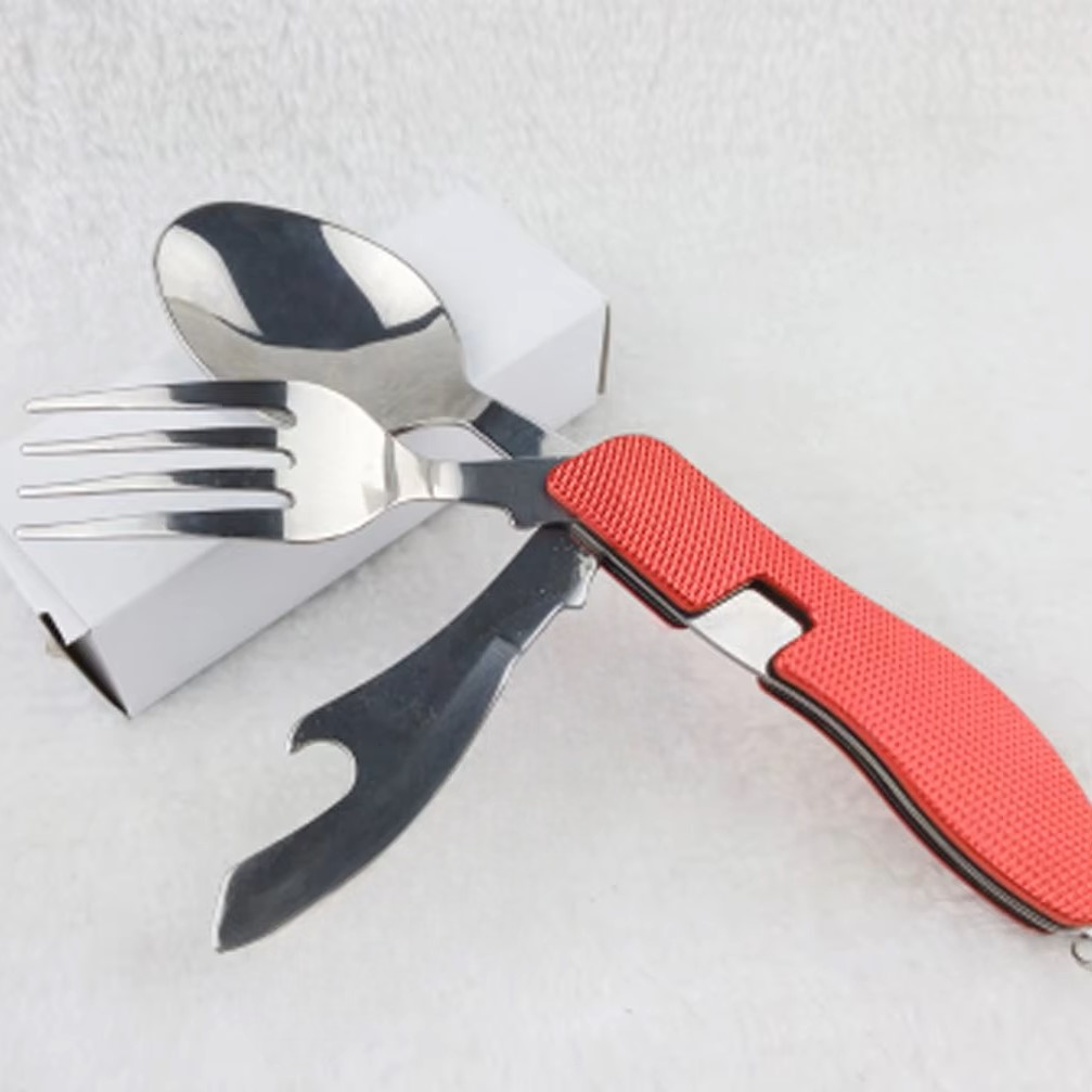 Couteau Suisse - FoldableTablewareSet™ - Rouge