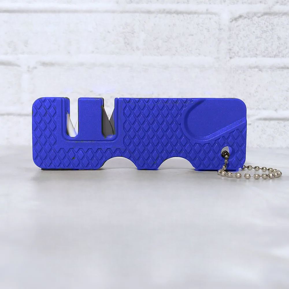 Aiguiseur de Couteaux - MiniOutdoorsKnifeSharpener™ - Bleu