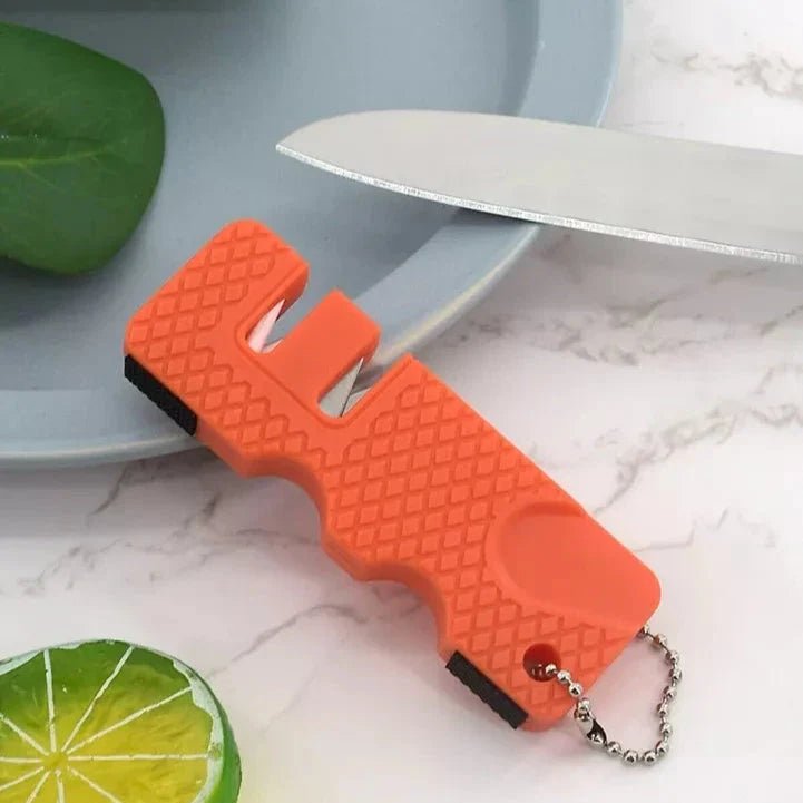 Aiguiseur de Couteaux - MiniOutdoorsKnifeSharpener™ - Orange